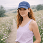Sustainable Organic Cord Baseball Cap | Minimalist L&S Embroidery - Loom & Sprout