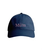 Sustainable Organic Cotton 6 - Panel Cap | Minimalist Best Mum Embroidery - Loom & Sprout