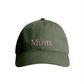 Sustainable Organic Cotton 6 - Panel Cap | Minimalist Best Mum Embroidery - Loom & Sprout