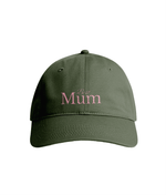 Sustainable Organic Cotton 6 - Panel Cap | Minimalist Best Mum Embroidery - Loom & Sprout