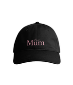 Sustainable Organic Cotton 6 - Panel Cap | Minimalist Best Mum Embroidery - Loom & Sprout
