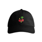 Sustainable Organic Cotton 6 - Panel Cap | Minimalist Cherry Embroidery - Loom & Sprout
