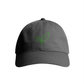 Sustainable Organic Cotton 6 - Panel Cap | Minimalist Leaf Embroidered Hat - Loom & Sprout