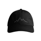Sustainable Organic Cotton 6 - Panel Cap | Minimalist Mountain Embroidery - Loom & Sprout