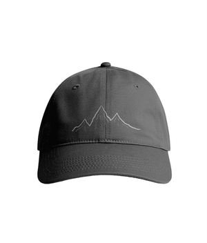 Sustainable Organic Cotton 6 - Panel Cap | Minimalist Mountain Embroidery - Loom & Sprout