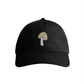 Sustainable Organic Cotton 6 - Panel Cap | Minimalist Mushroom Embroider - Loom & Sprout