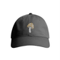 Sustainable Organic Cotton 6 - Panel Cap | Minimalist Mushroom Embroider - Loom & Sprout