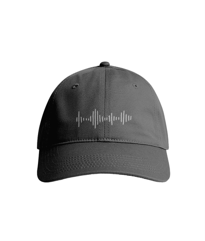 Sustainable Organic Cotton 6 - Panel Cap | Minimalist Music Note Embroidery - Loom & Sprout