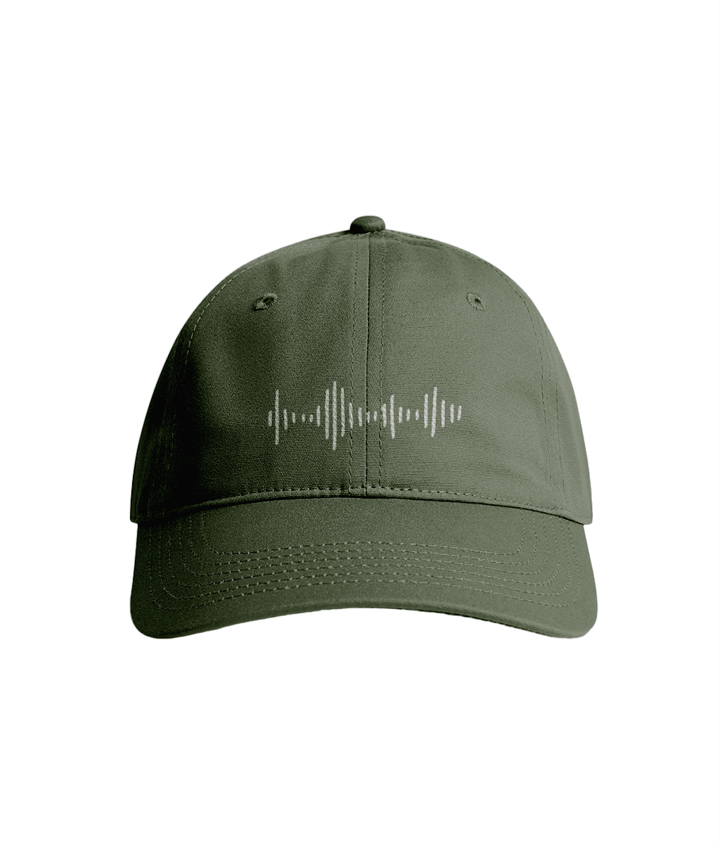 Sustainable Organic Cotton 6 - Panel Cap | Minimalist Music Note Embroidery - Loom & Sprout