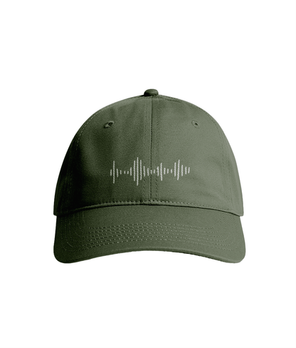 Sustainable Organic Cotton 6 - Panel Cap | Minimalist Music Note Embroidery - Loom & Sprout