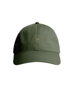 Sustainable Organic Cotton 6 - Panel Cap | Minimalist Palm Embroidery - Loom & Sprout