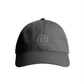Sustainable Organic Cotton 6 - Panel Cap | Minimalist Spiral Embroidery - Loom & Sprout
