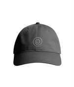 Sustainable Organic Cotton 6 - Panel Cap | Minimalist Spiral Embroidery - Loom & Sprout