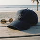 Sustainable Organic Cotton 6 - Panel Cap | Minimalist Spiral Embroidery - Loom & Sprout