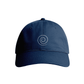 Sustainable Organic Cotton 6 - Panel Cap | Minimalist Spiral Embroidery - Loom & Sprout