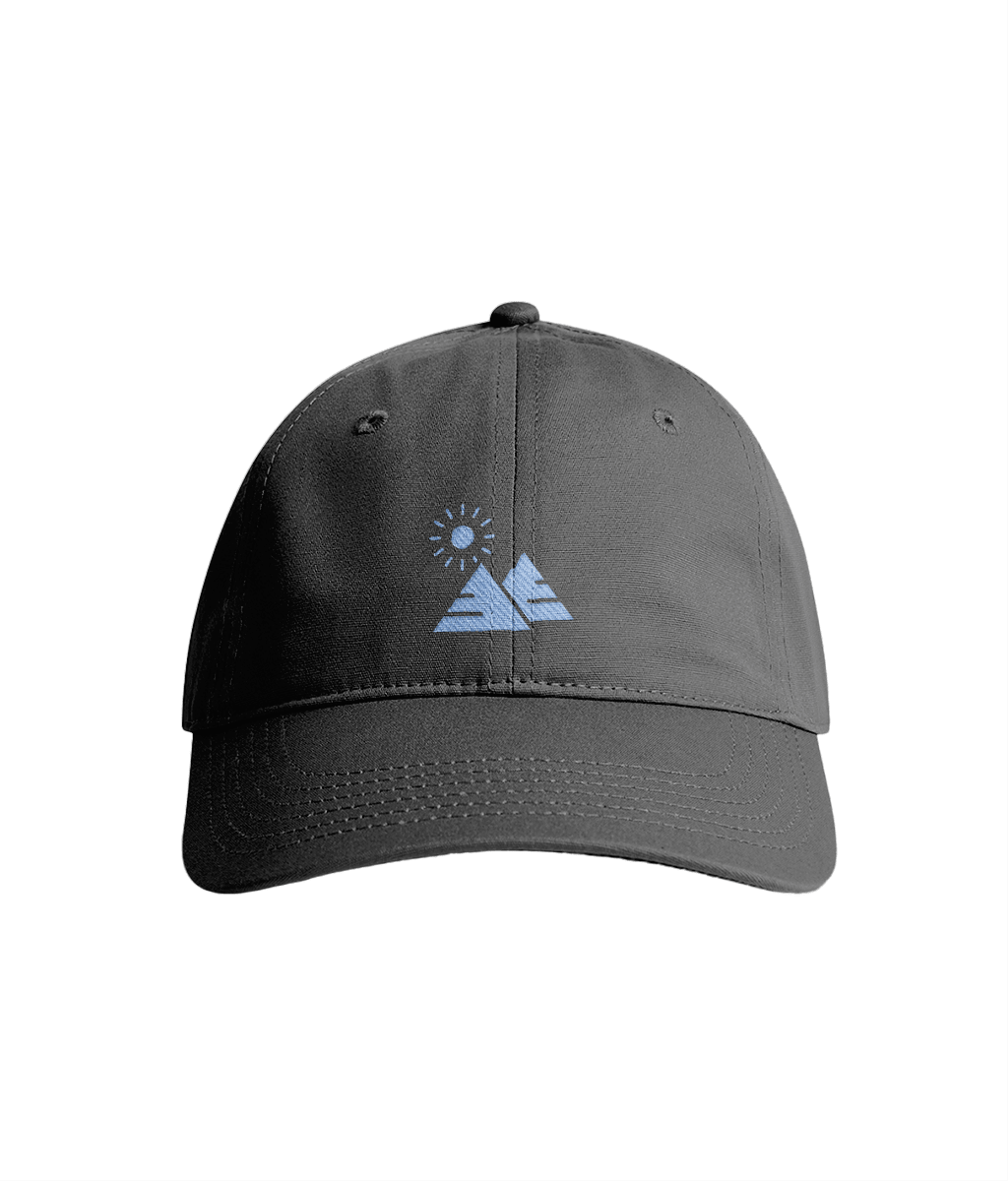 Sustainable Organic Cotton 6 - Panel Cap | Minimalist Sun Embroidery - Loom & Sprout