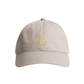 Sustainable Organic Cotton 6 - Panel Cap | Minimalist Sun Mountain Embroidery - Loom & Sprout