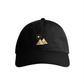 Sustainable Organic Cotton 6 - Panel Cap | Minimalist Sun Mountain Embroidery - Loom & Sprout
