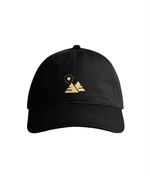 Sustainable Organic Cotton 6 - Panel Cap | Minimalist Sun Mountain Embroidery - Loom & Sprout