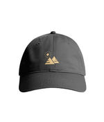 Sustainable Organic Cotton 6 - Panel Cap | Minimalist Sun Mountain Embroidery - Loom & Sprout