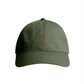 Sustainable Organic Cotton 6 - Panel Cap | Minimalist tree Embroidery - Loom & Sprout