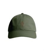 Sustainable Organic Cotton 6 - Panel Cap | Minimalist tree Embroidery - Loom & Sprout