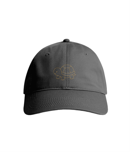 Sustainable Organic Cotton 6 - Panel Cap | Minimalist Turtle Embroidery - Loom & Sprout