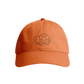 Sustainable Organic Cotton 6 - Panel Cap | Minimalist Turtle's Embroidery - Loom & Sprout