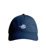 Sustainable Organic Cotton 6 - Panel Cap | Minimalist Whale Embroidery - Loom & Sprout