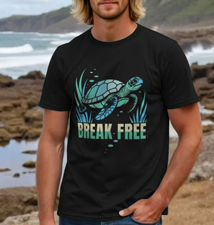 The Turtle's Wish Men's Organic T-shirt - Loom & Sprout