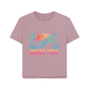 The Turtle's Wish Women's Relax Fit Organic T-shirt - Mauve