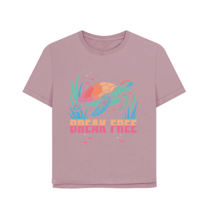 The Turtle's Wish Women's Relax Fit Organic T-shirt - Loom & Sprout