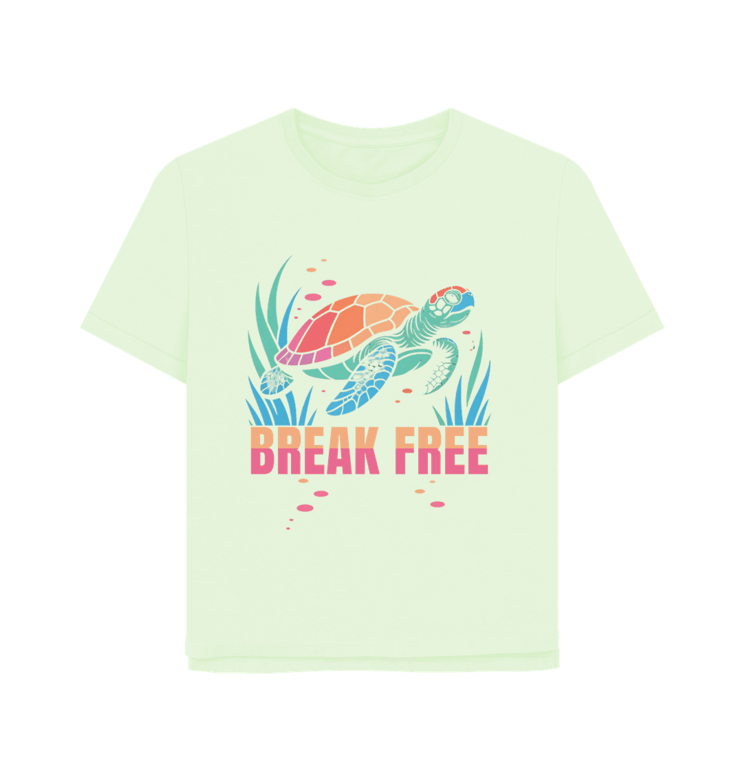 The Turtle's Wish Women's Relax Fit Organic T-shirt - Loom & Sprout