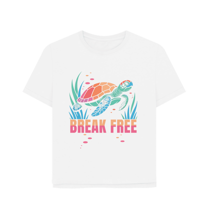 The Turtle's Wish Women's Relax Fit Organic T-shirt - Loom & Sprout