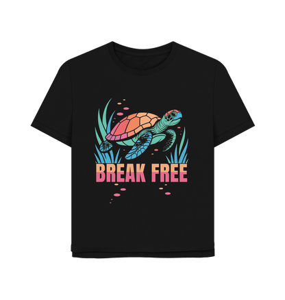 The Turtle's Wish Women's Relax Fit Organic T-shirt - Loom & Sprout