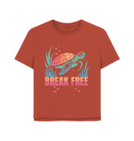 The Turtle's Wish Women's Relax Fit Organic T-shirt - Loom & Sprout