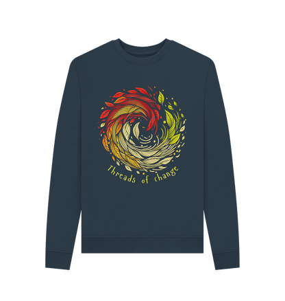 Threads of Change Women's Crewneck Organic Jumper - Loom & Sprout