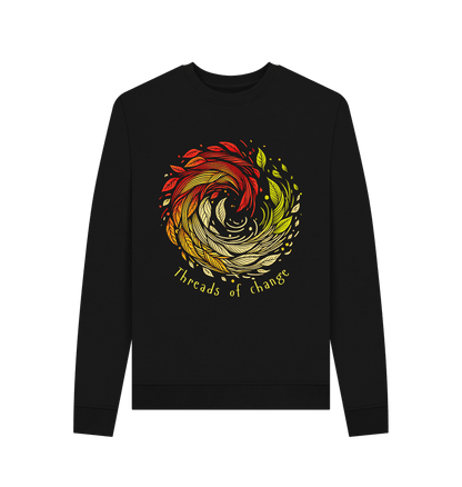 Threads of Change Women's Crewneck Organic Jumper - Loom & Sprout