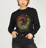 Threads of Change Women's Crewneck Organic Jumper - Loom & Sprout