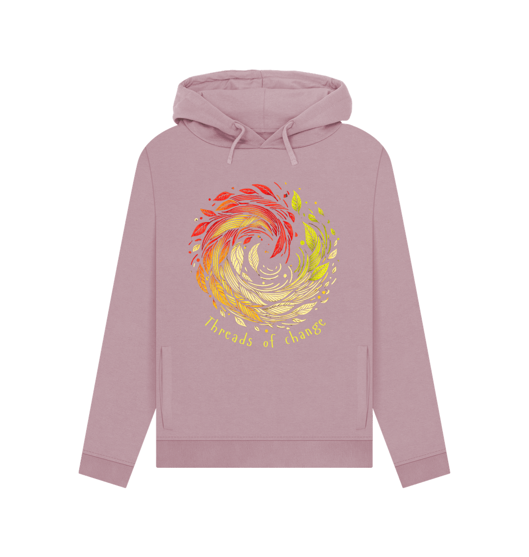 Threads of Change Women's Pullover Organic Hoodie - Loom & Sprout