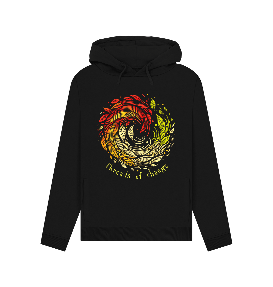 Threads of Change Women's Pullover Organic Hoodie - Loom & Sprout