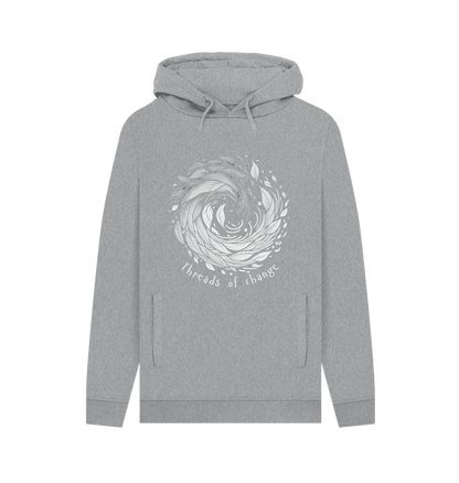 Threads of Changes Men's Pullover Organic Hoodie - Loom & Sprout