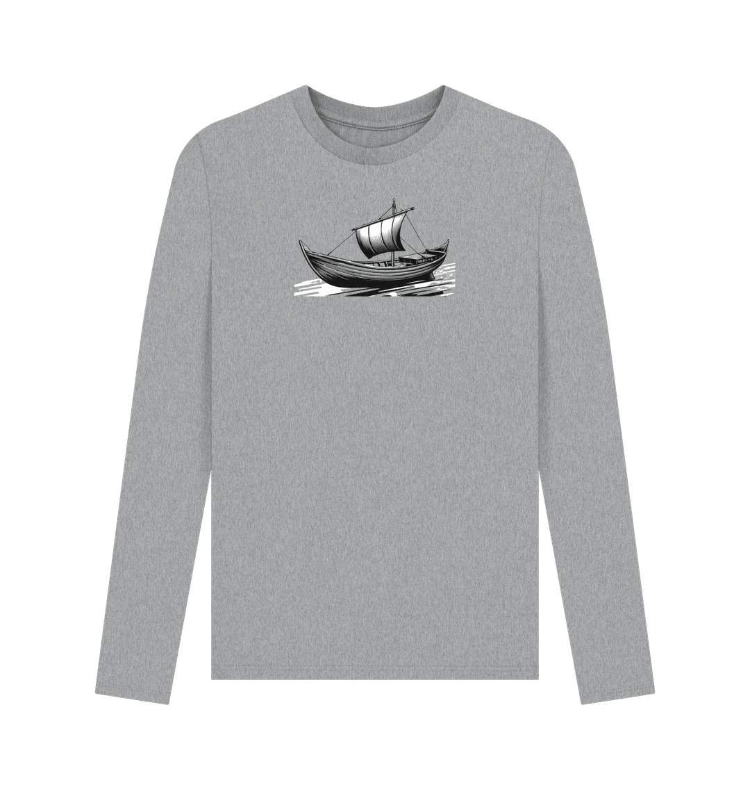 Timeless Voyage Men's Long Sleeve Organic T-Shirts - Loom & Sprout