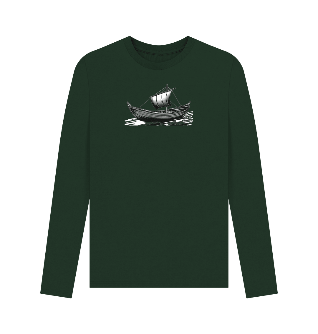 Timeless Voyage Men's Long Sleeve Organic T-Shirts - Loom & Sprout