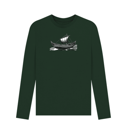 Timeless Voyage Men's Long Sleeve Organic T-Shirts - Loom & Sprout