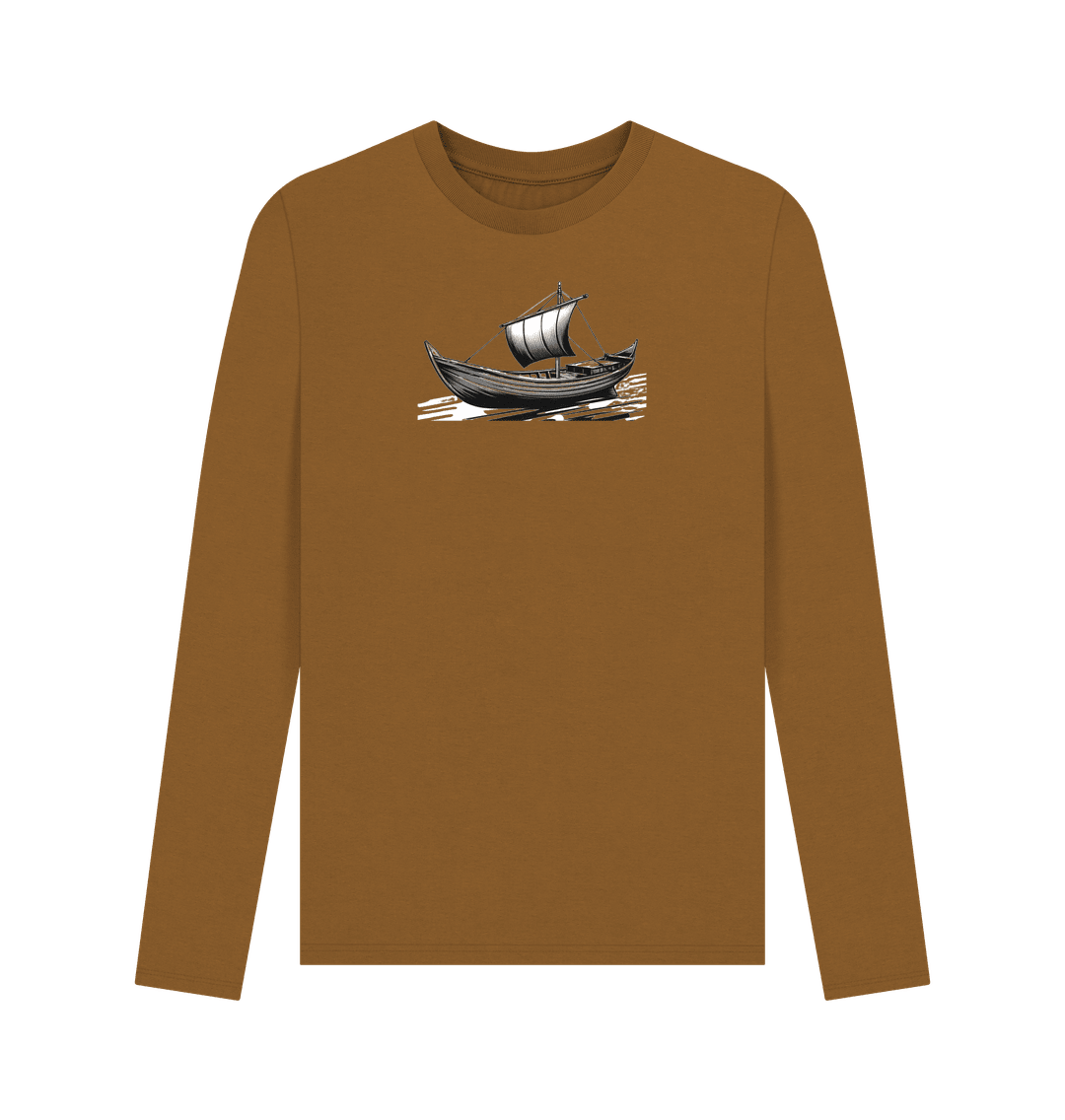 Timeless Voyage Men's Long Sleeve Organic T-Shirts - Loom & Sprout