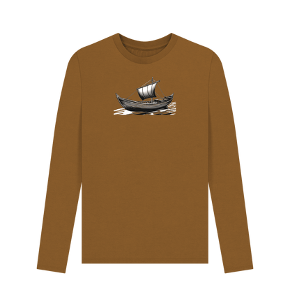 Timeless Voyage Men's Long Sleeve Organic T-Shirts - Loom & Sprout
