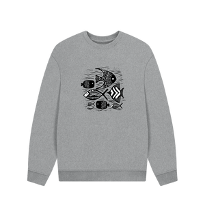 Tribal Waters Men's Oversized Organic Sweatshirt - Loom & Sprout
