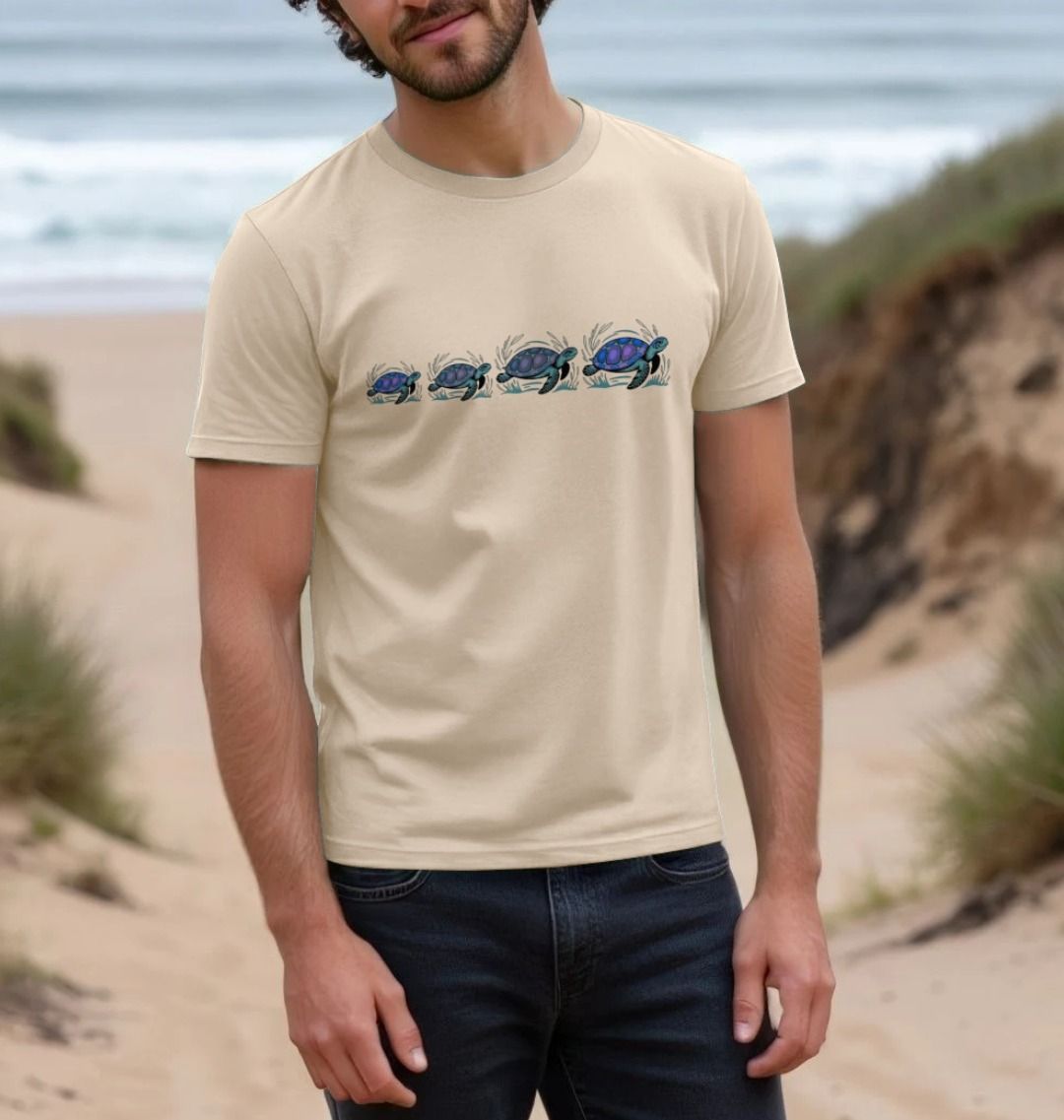 Turtle's Love Men's Organic T-shirt - Loom & Sprout