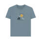 Twin Peaks Sunrise Women's Organic T-Shirt - Loom & Sprout